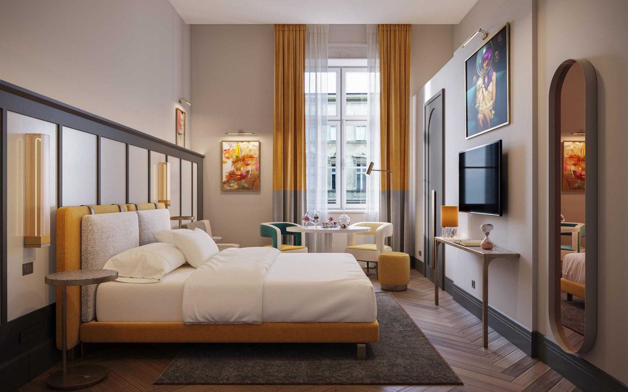 Falkensteiner Boutique Hotel Prague Luaran gambar A room at the hotel