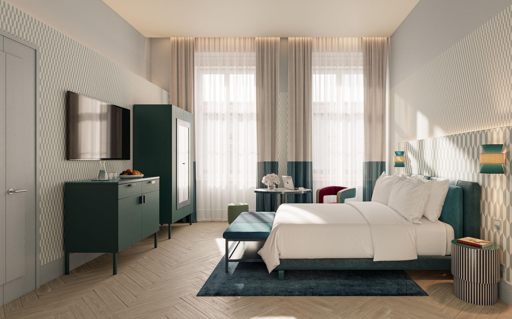 Falkensteiner Boutique Hotel Prague Luaran gambar A bedroom at the hotel