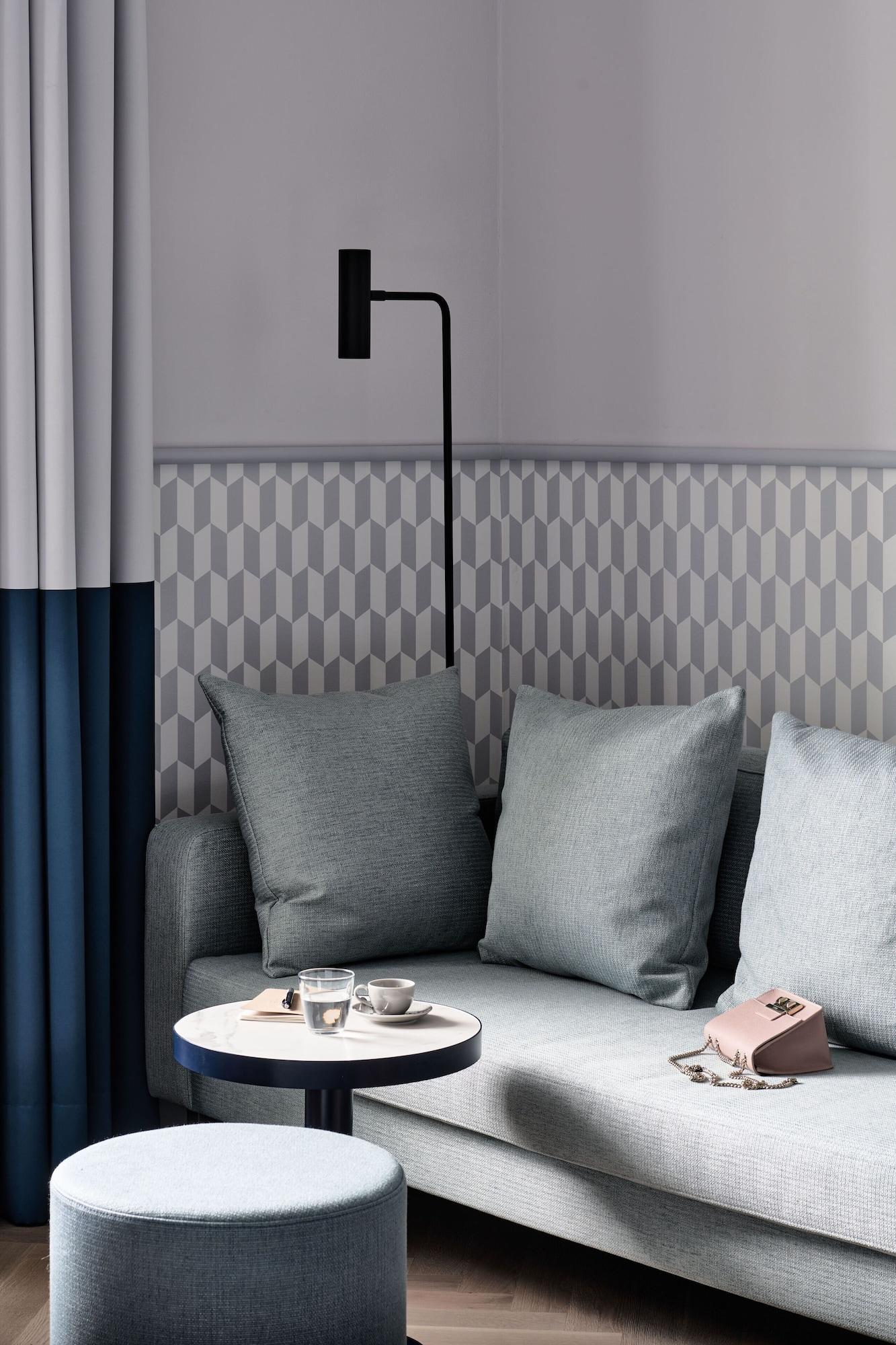 Falkensteiner Boutique Hotel Prague Luaran gambar A 3D rendering of a sofa