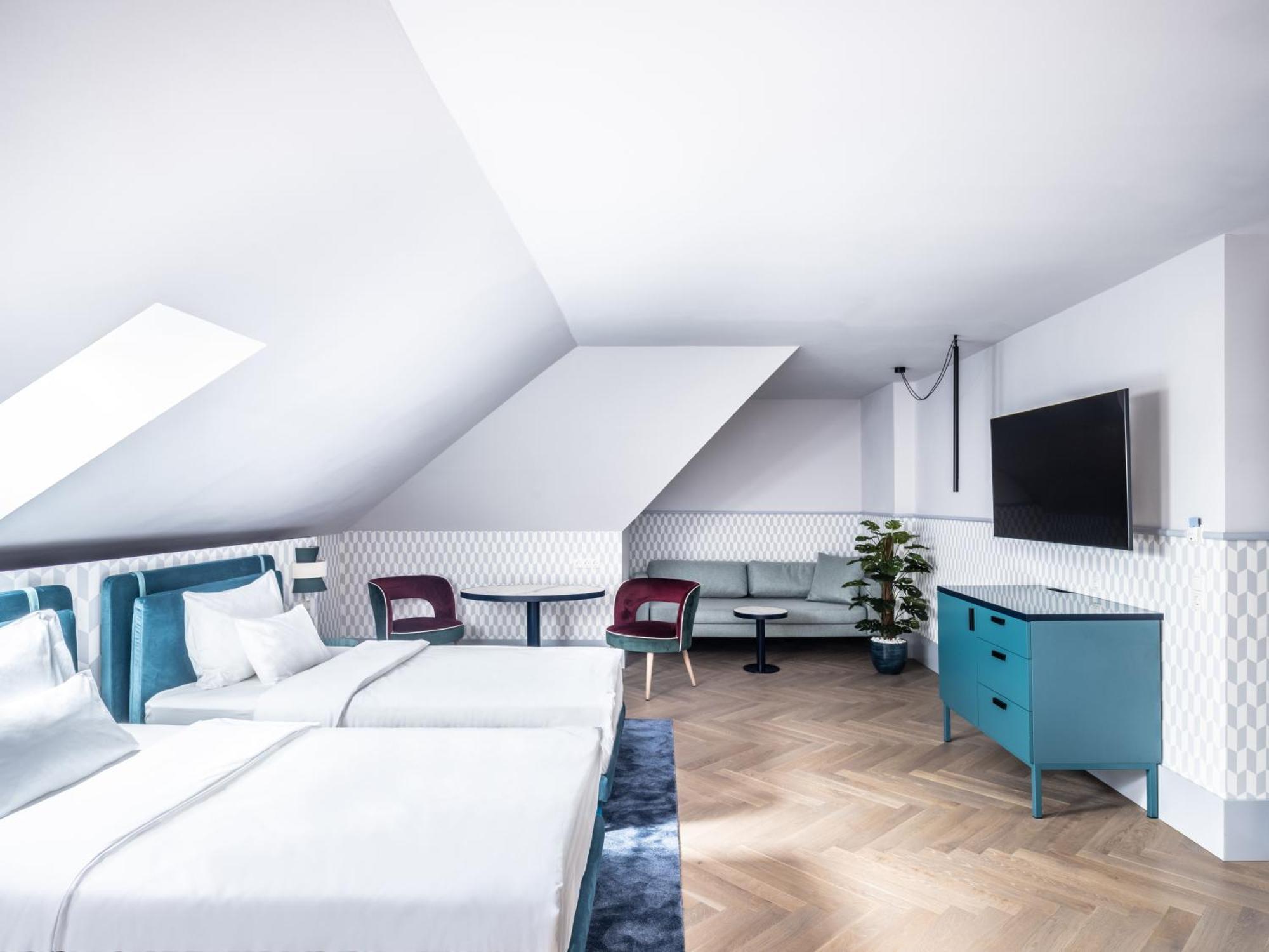 Falkensteiner Boutique Hotel Prague Luaran gambar A room at the hotel